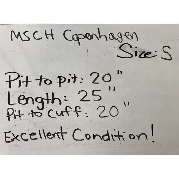 MSCH Moss Copenhagen MSCH Pullover Blouse Womens Size Small Salmon Coral Color - Picture 11 of 11